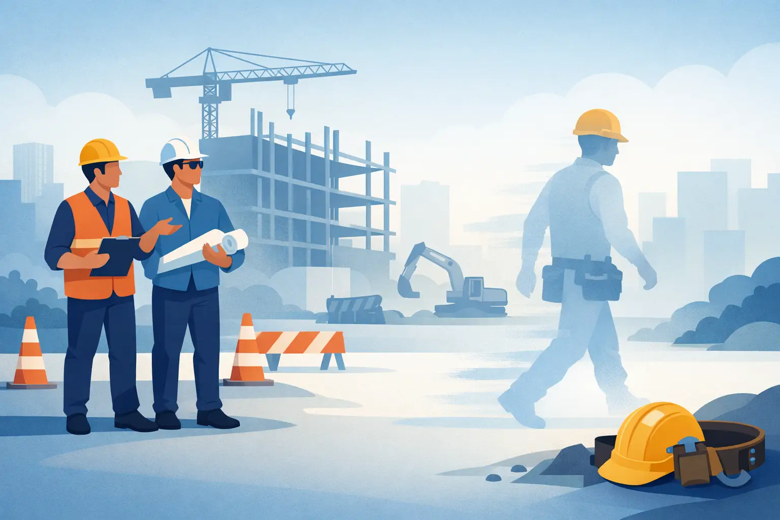 Why Workers Ghost Construction Employers
