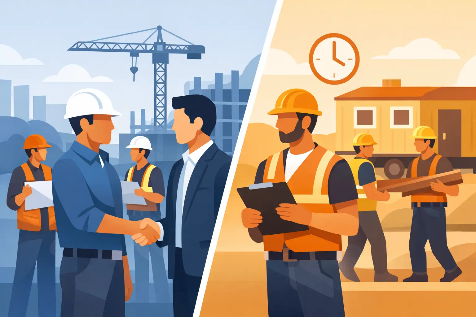 Direct Hiring Versus Temp Labor in Construction