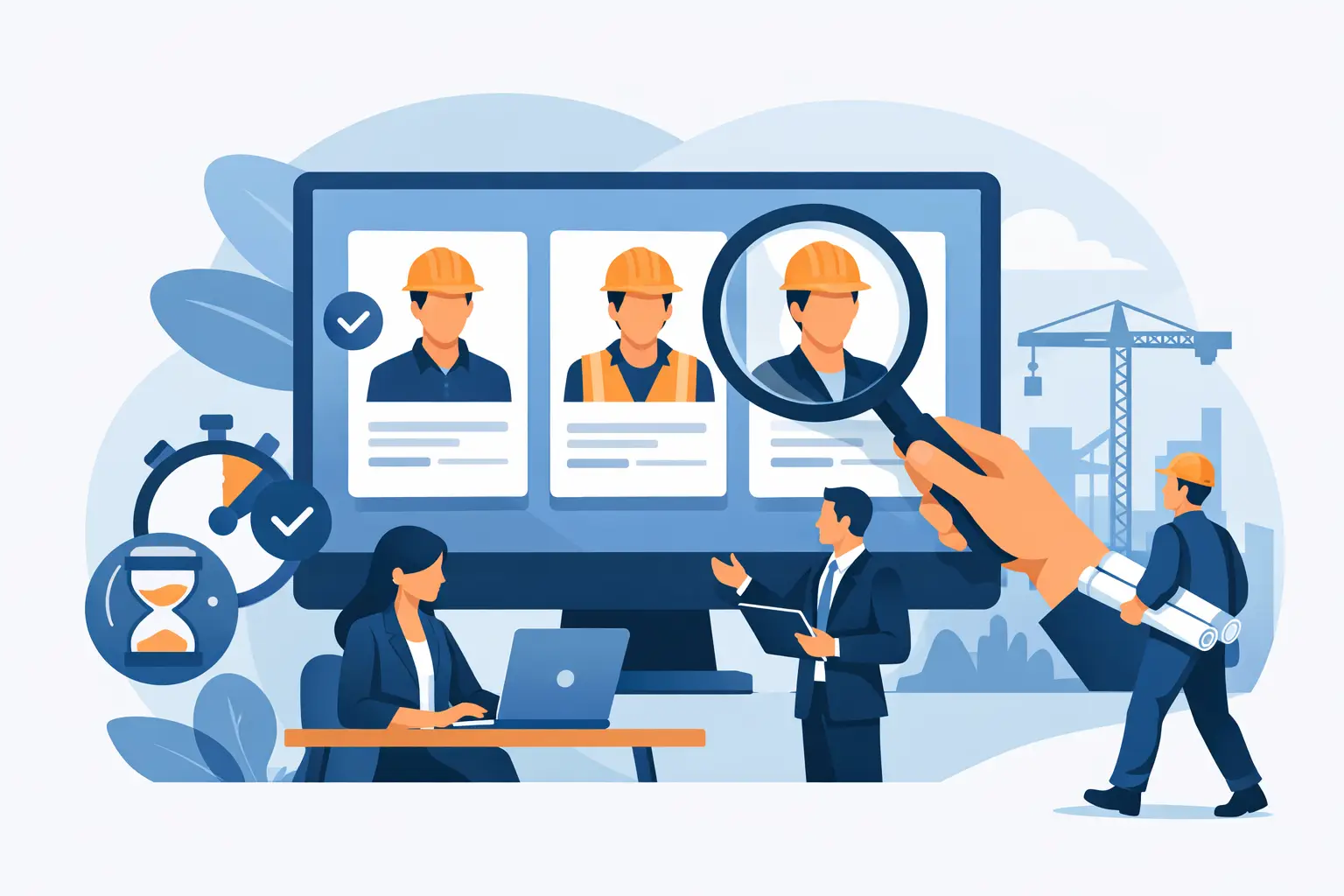 How to Screen Construction Applicants Faster