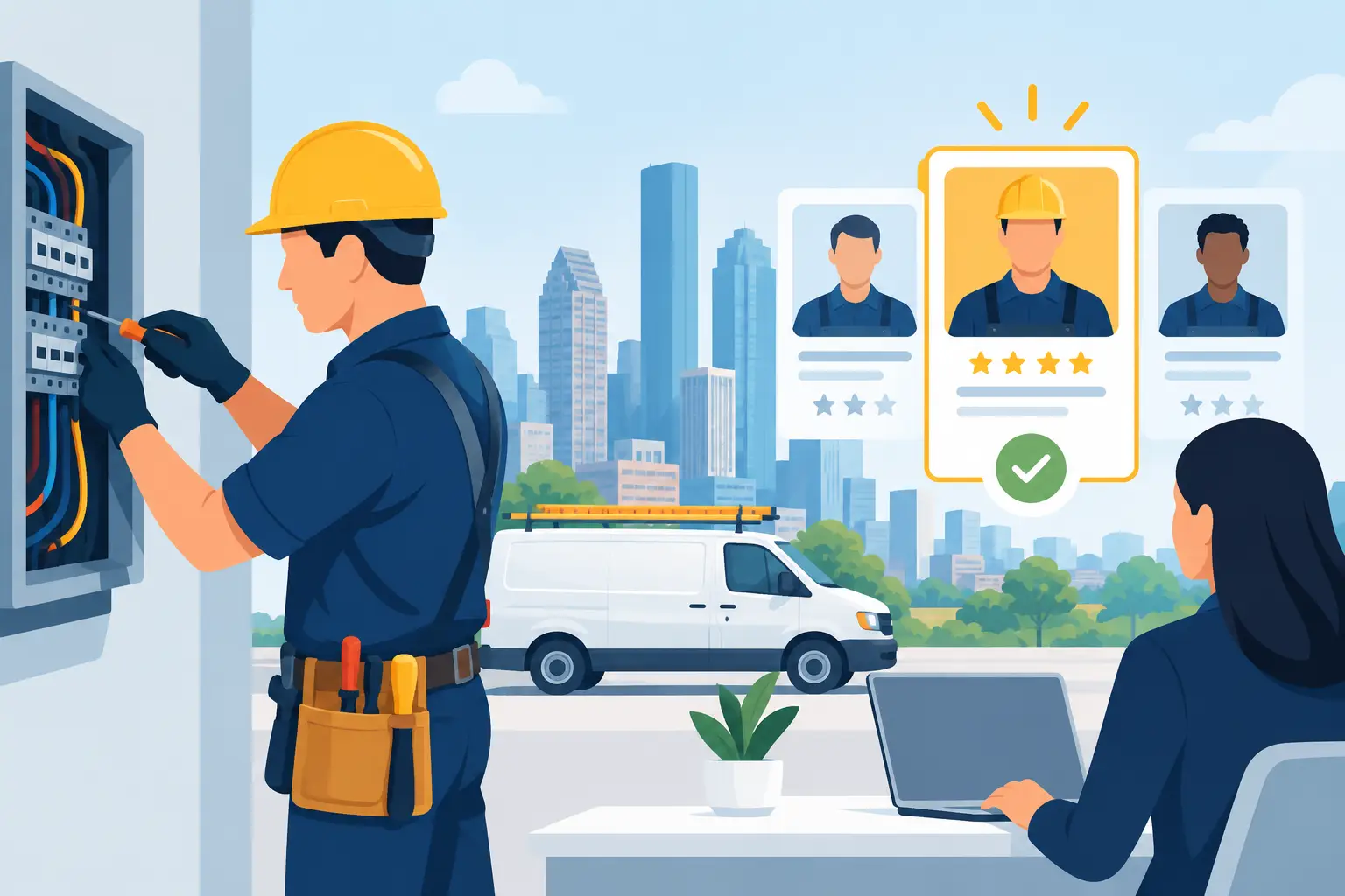 Hire Electricians Houston and Fill Jobs Faster
